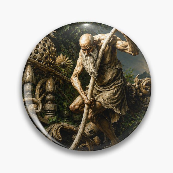 Item preview, The Wizen Old Potter designed and sold by akanfriday.