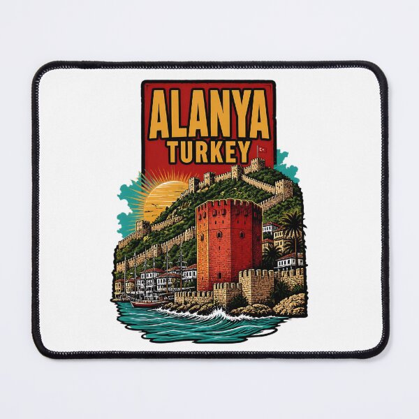 Item preview, Alanya Turkey Vintage Travel Tourism designed and sold by TravelersGems.