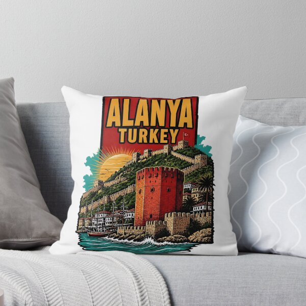 Item preview, Alanya Turkey Vintage Travel Tourism designed and sold by TravelersGems.