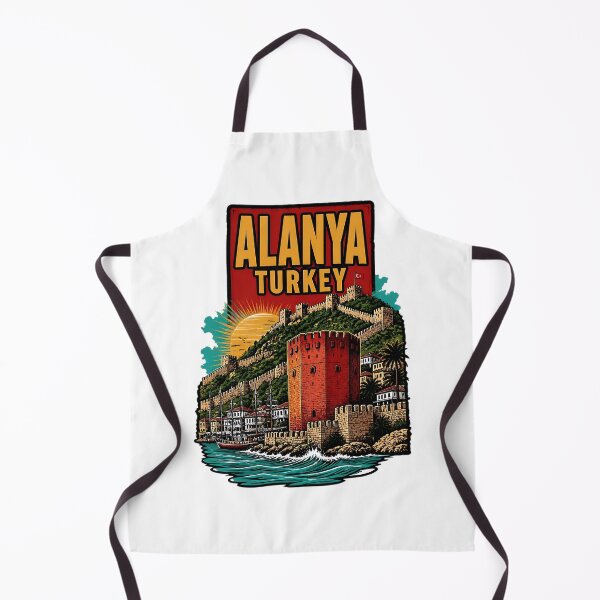 Item preview, Alanya Turkey Vintage Travel Tourism designed and sold by TravelersGems.
