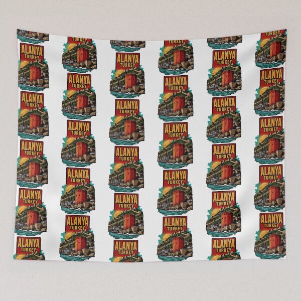 Item preview, Alanya Turkey Vintage Travel Tourism designed and sold by TravelersGems.