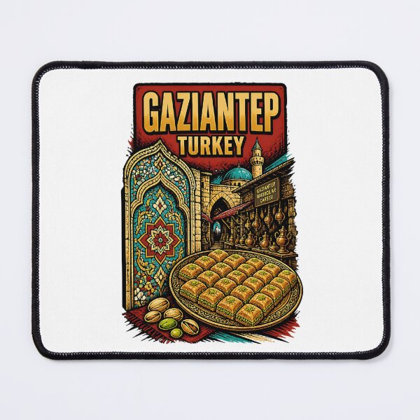 Item preview, Gaziantep Turkey Vintage Travel Tourism designed and sold by TravelersGems.
