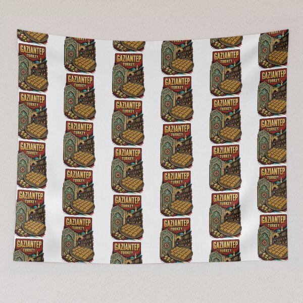 Item preview, Gaziantep Turkey Vintage Travel Tourism designed and sold by TravelersGems.