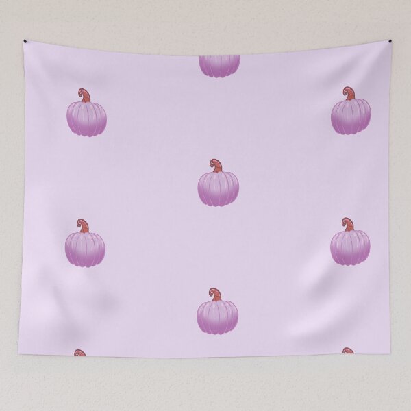 Item preview, Girly Purple Halloween Pumpkin designed and sold by BluwTuwip.