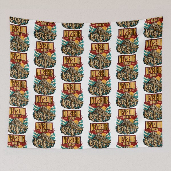Item preview, Nevsehir Turkey Vintage Travel Tourism designed and sold by TravelersGems.