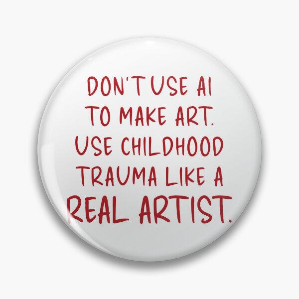 Item preview, Don’t Use AI to Make Art Shirt, Funny Artist Humor Tee, Sarcastic Anti AI Artist Gift, Creative Art Lover Shirt designed and sold by Quiajia.