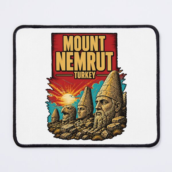 Item preview, Mount Nemrut Turkey Vintage Travel Tourism designed and sold by TravelersGems.