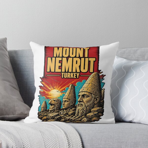Item preview, Mount Nemrut Turkey Vintage Travel Tourism designed and sold by TravelersGems.