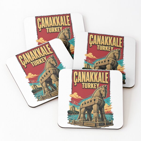 Item preview, Canakkale Turkey Vintage Travel Tourism designed and sold by TravelersGems.
