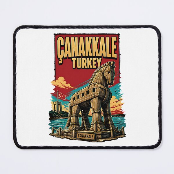 Item preview, Canakkale Turkey Vintage Travel Tourism designed and sold by TravelersGems.