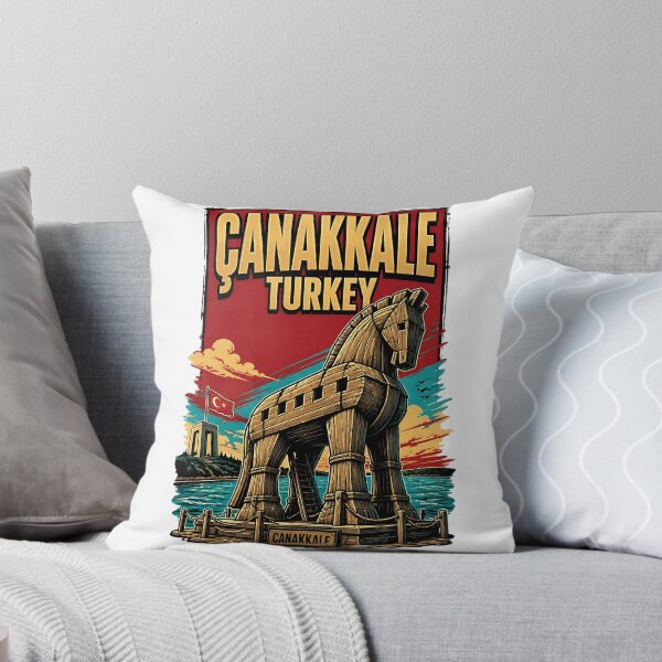 Item preview, Canakkale Turkey Vintage Travel Tourism designed and sold by TravelersGems.