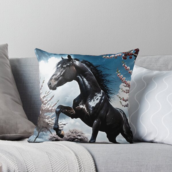 Item preview, But the big black horse said, "Look this way" - He said, "Hey lady, will you marry me?" 30 designed and sold by deep-sea-birds.