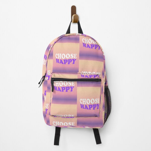 Item preview, Choose Happy - Positive Phrase Retro Good Vibes Aesthetic designed and sold by AstronautMerch.