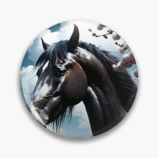 Item preview, But the big black horse said, "Look this way" - He said, "Hey lady, will you marry me?" 31 designed and sold by deep-sea-birds.