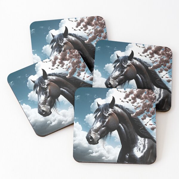 Item preview, But the big black horse said, "Look this way" - He said, "Hey lady, will you marry me?" 31 designed and sold by deep-sea-birds.