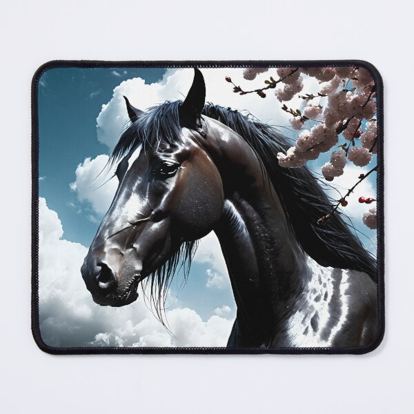 Item preview, But the big black horse said, "Look this way" - He said, "Hey lady, will you marry me?" 31 designed and sold by deep-sea-birds.