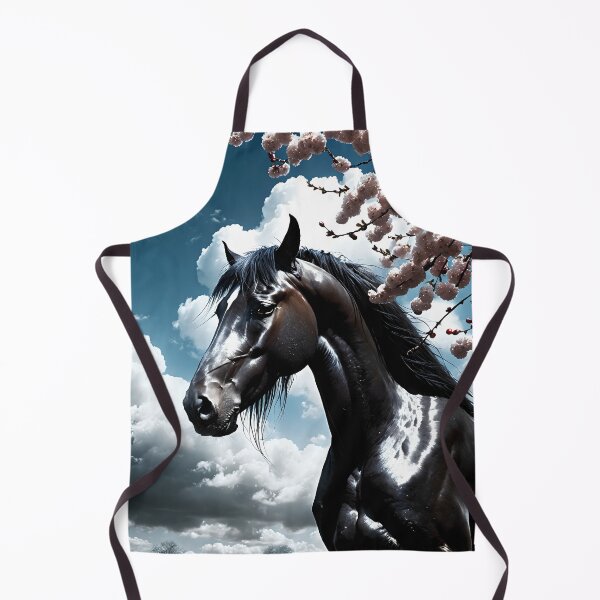 Item preview, But the big black horse said, "Look this way" - He said, "Hey lady, will you marry me?" 31 designed and sold by deep-sea-birds.
