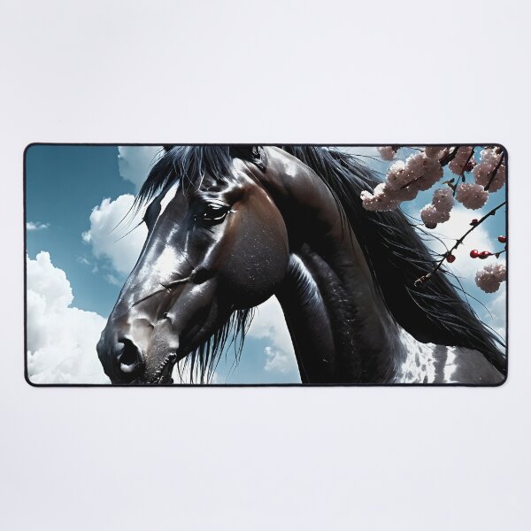 Item preview, But the big black horse said, "Look this way" - He said, "Hey lady, will you marry me?" 31 designed and sold by deep-sea-birds.