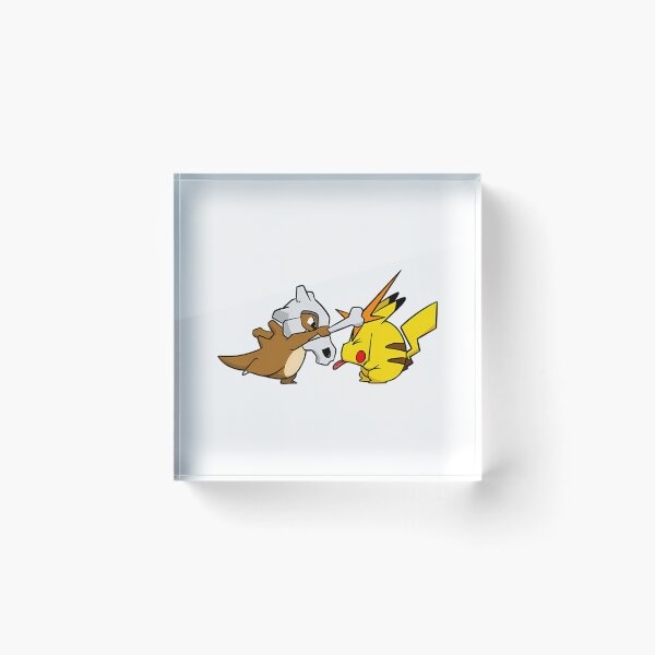 Item preview, Cubone & Pikachu designed and sold by AIMMYRADIO.