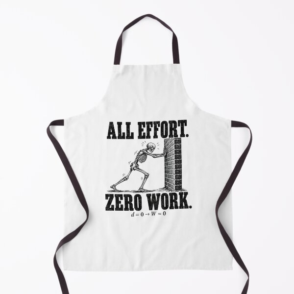 Item preview, All Effort Zero Work — Physics Skeleton designed and sold by MotionBanana Art.