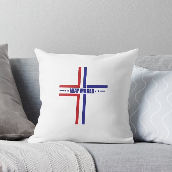 Item preview, Patriotic Christian Cross "Way Maker" Vector Design designed and sold by Carftora786.