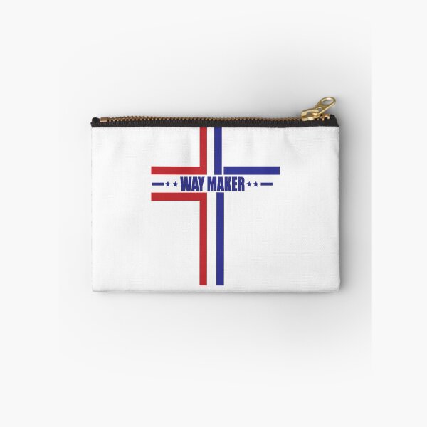 Item preview, Patriotic Christian Cross "Way Maker" Vector Design designed and sold by Carftora786.