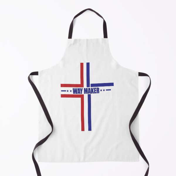 Item preview, Patriotic Christian Cross "Way Maker" Vector Design designed and sold by Carftora786.