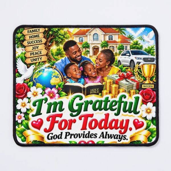 Item preview, I'm Grateful God Provides Always. designed and sold by New Wave Artworks & Odds &Ends.