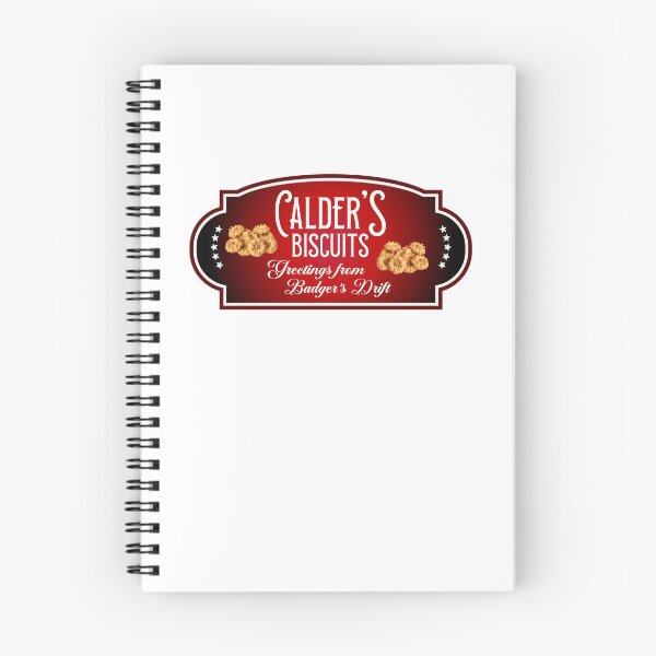 Item preview, Calder’s Biscuits (Red on White) designed and sold by PawsitiveMum3.
