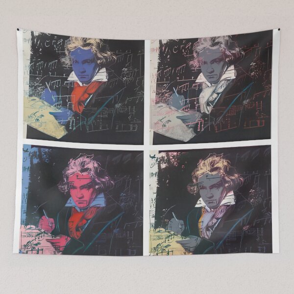 Item preview, Beethoven (complete set) - Print by Andy Warhol designed and sold by stevengrossman.