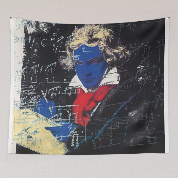 Item preview, Beethoven (F. & S. II.390) - Print by Andy Warhol designed and sold by stevengrossman.