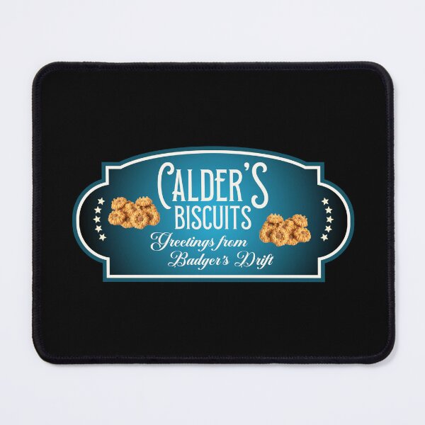 Item preview, Calder’s Biscuits (on Black) designed and sold by PawsitiveMum3.