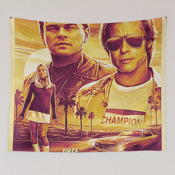 Item preview, Once Upon a Time in Hollywood Poster designed and sold by howardctrotter.