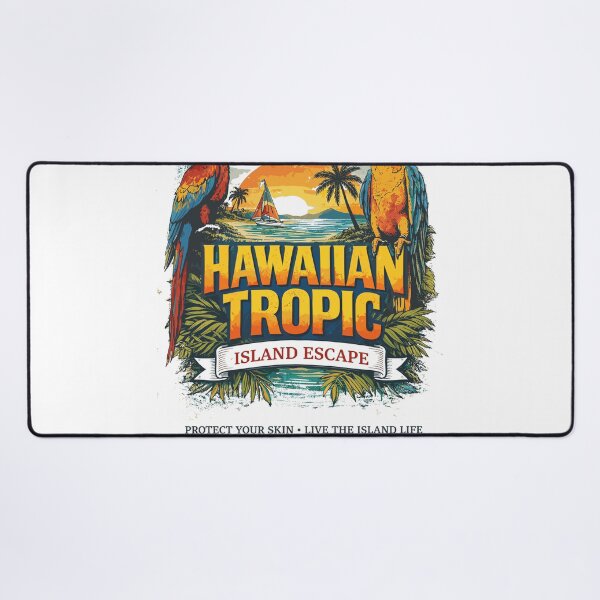Item preview, Hawaiian Tropic Island Escape Parrots Poster designed and sold by Matinez Pink.