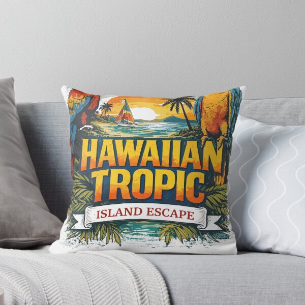 Item preview, Hawaiian Tropic Island Escape Parrots Poster designed and sold by Matinez Pink.