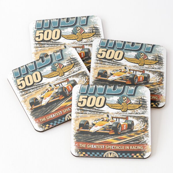 Item preview, Indy 500 Indianapolis Motor Speedway Poster designed and sold by Matinez Pink.