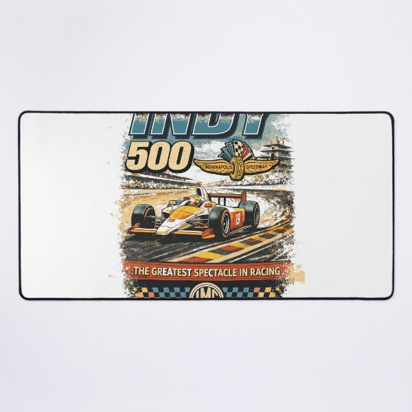 Item preview, Indy 500 Indianapolis Motor Speedway Poster designed and sold by Matinez Pink.