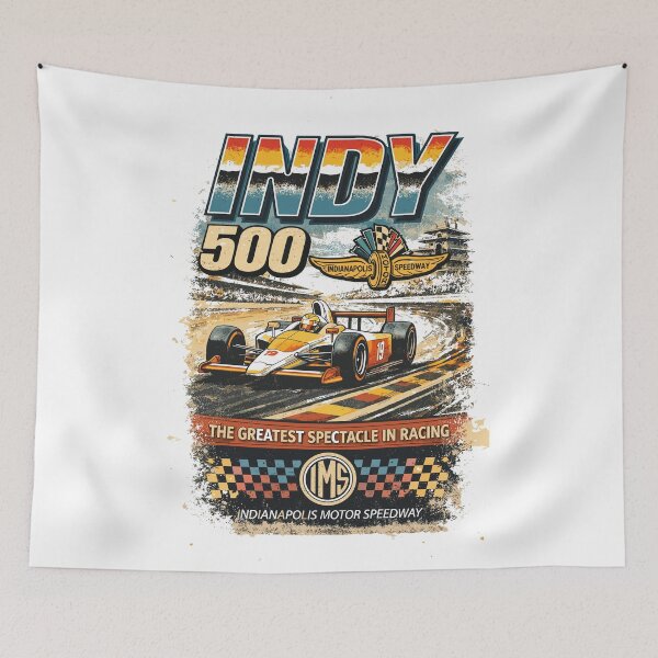 Item preview, Indy 500 Indianapolis Motor Speedway Poster designed and sold by Matinez Pink.