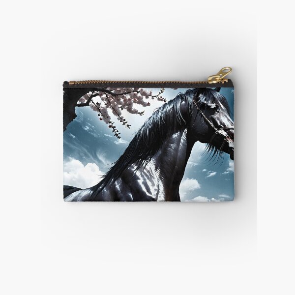 Item preview, But the big black horse said, "Look this way" - He said, "Hey lady, will you marry me?" 32 designed and sold by deep-sea-birds.