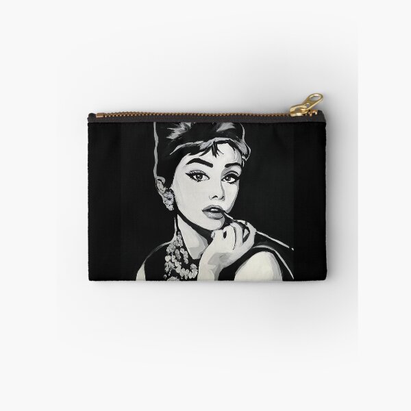 Item preview, Audrey Hepburn Black and White Portrait designed and sold by Portrait Haven.