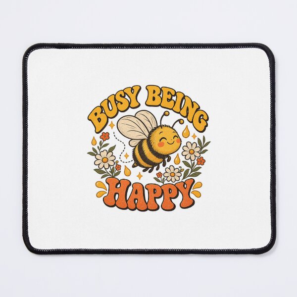 Item preview, Busy Being Happy – Cute Vintage Bee T-Shirt designed and sold by Small price.