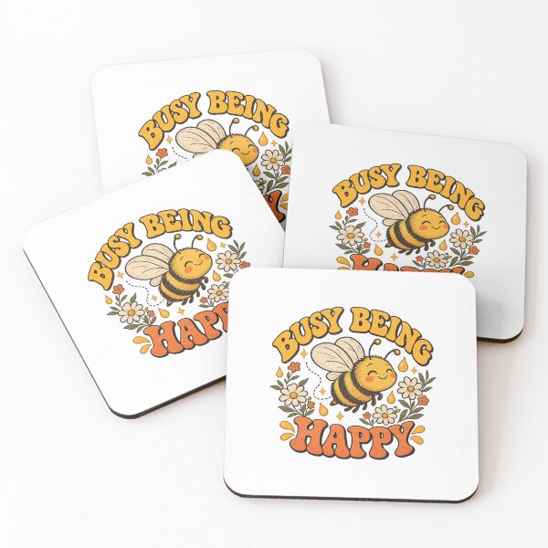 Item preview, Busy Being Happy – Cute Vintage Bee T-Shirt designed and sold by Small price.