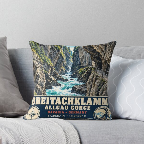 Item preview, Breitachklamm Germany Vintage Adventure designed and sold by naturalsurvival.