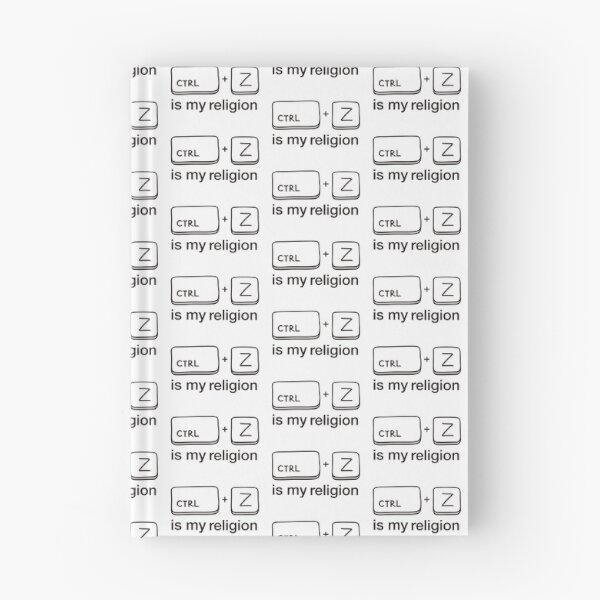Item preview, Ctrl + Z Is My Religion – Funny Tech Sticker designed and sold by tviyluv.