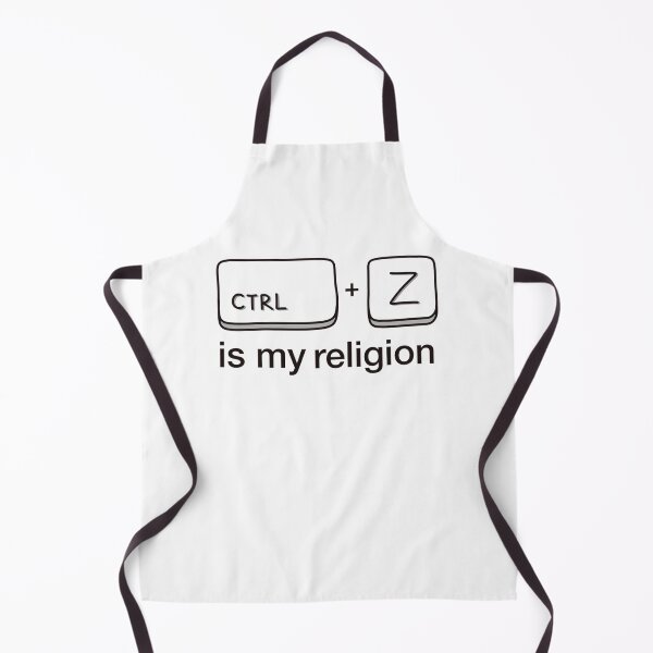 Item preview, Ctrl + Z Is My Religion – Funny Tech Sticker designed and sold by tviyluv.