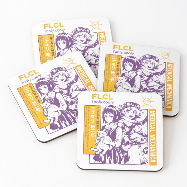 Item preview, FLCL Fooly Cooly Medical Mechanica Anime Poster designed and sold by Matinez Pink.