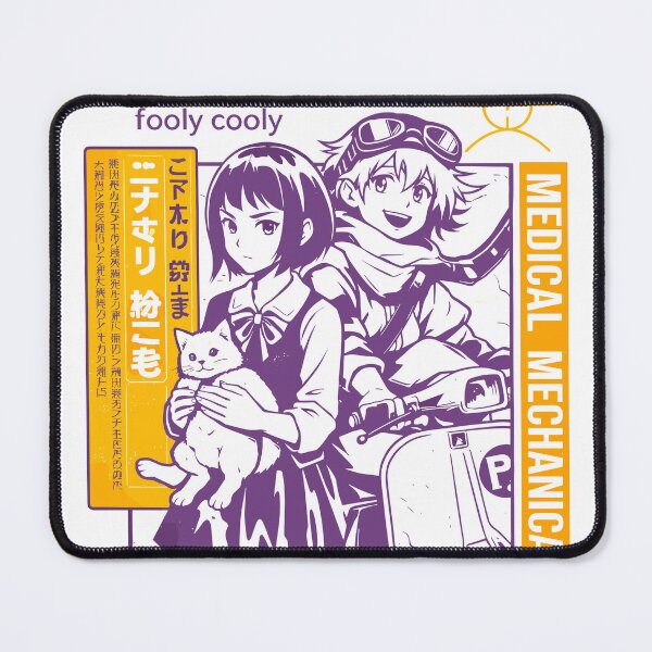 Item preview, FLCL Fooly Cooly Medical Mechanica Anime Poster designed and sold by Matinez Pink.