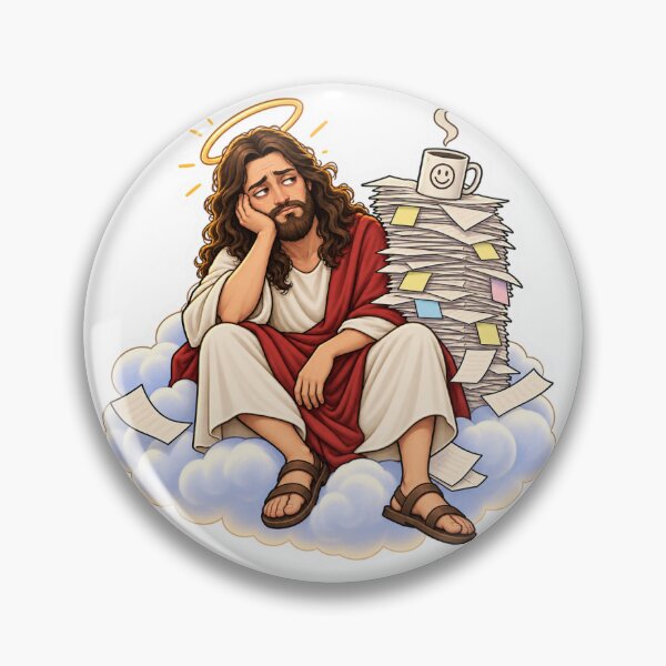 Item preview, Jesus Has Too Much Paperwork designed and sold by Thoufick designs.