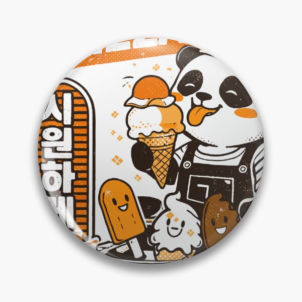 Item preview, Blizzanda Bored Panda Ice Cream Poster designed and sold by Matinez Pink.