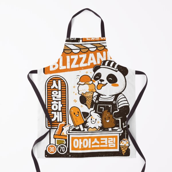 Item preview, Blizzanda Bored Panda Ice Cream Poster designed and sold by Matinez Pink.